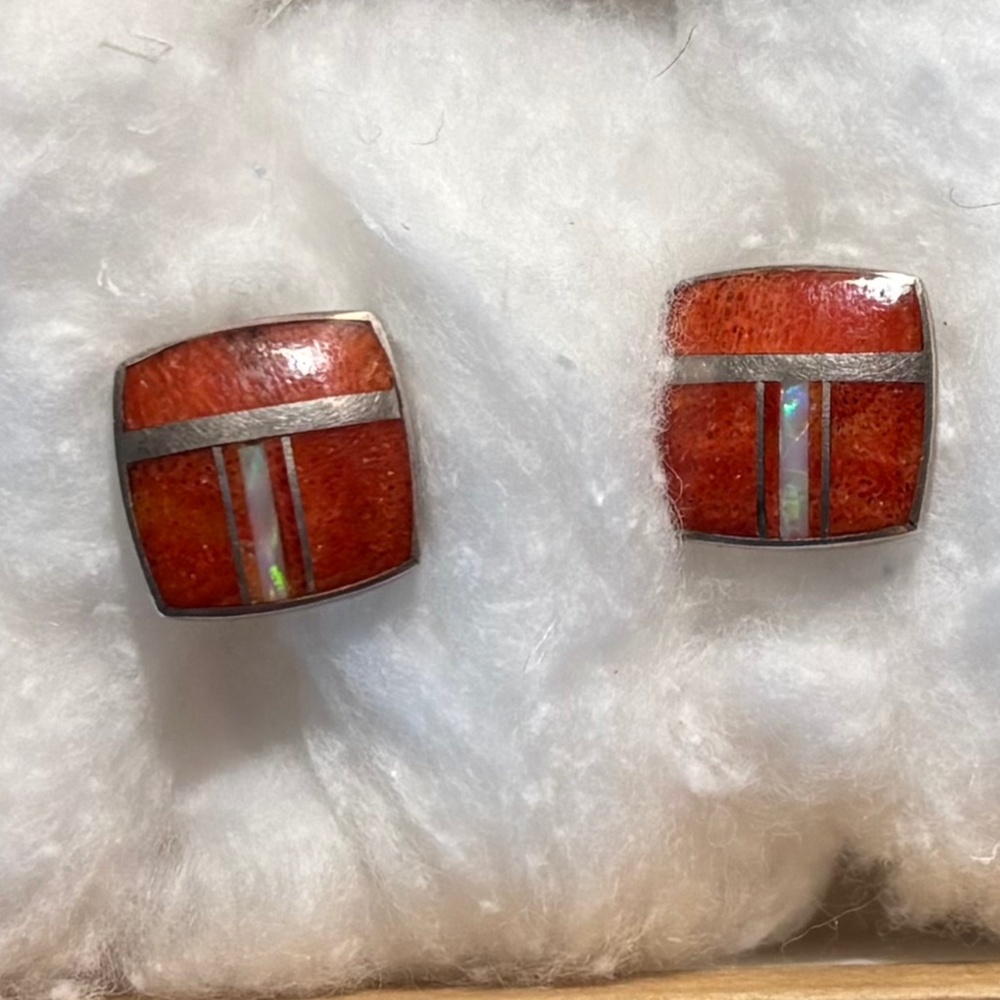 Earrings by Native American Navajo Artist Cathy Webster